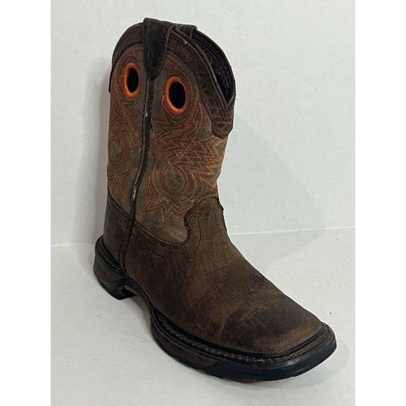 Lil' Durango® Maverick XP™ Little Kid's Bay Brown Western Boot - Picture 1 of 5